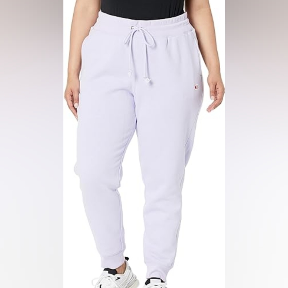 🆕 Champion | Lilac Purple Reverse Weave Jogger Sweatpants Size 3X Women's